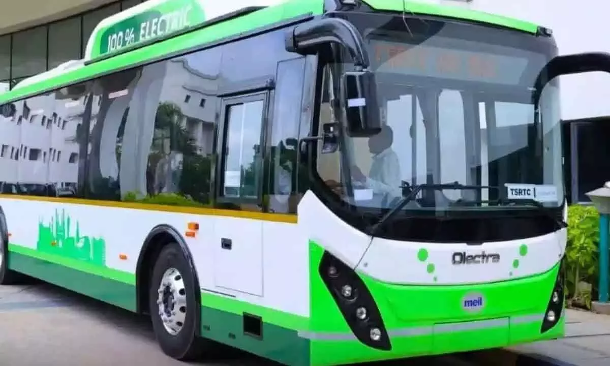 Eight metro express buses launched by TGSRTC