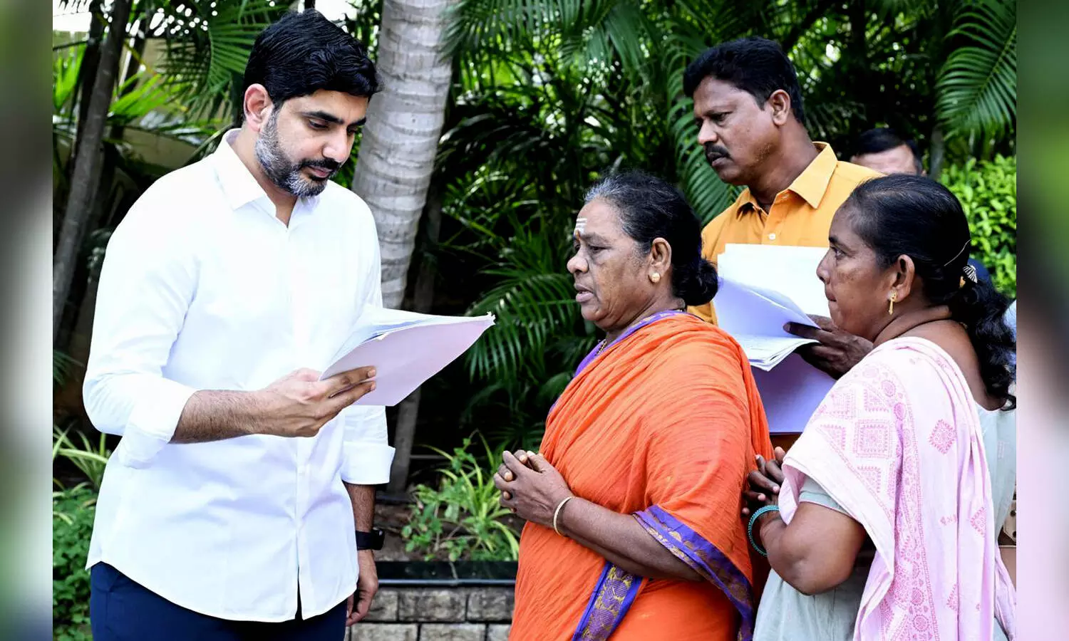 Lokesh vows unwavering support for Mangalagiri residents at Praja Darbar