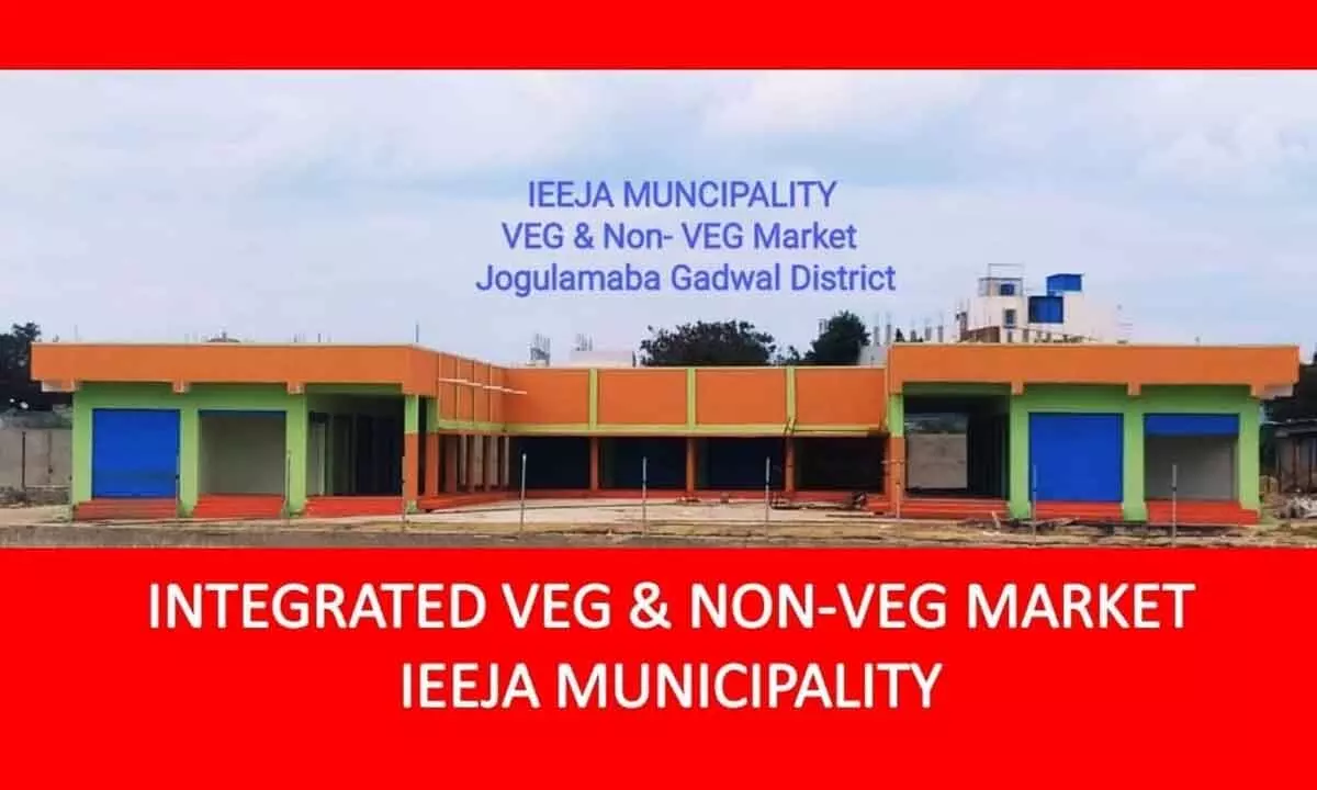 Opening of integrated veg and non-veg market postponed.