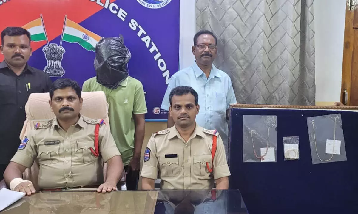 Person Arrested for Theft in Rented House by Kothagudem 2 Town Police