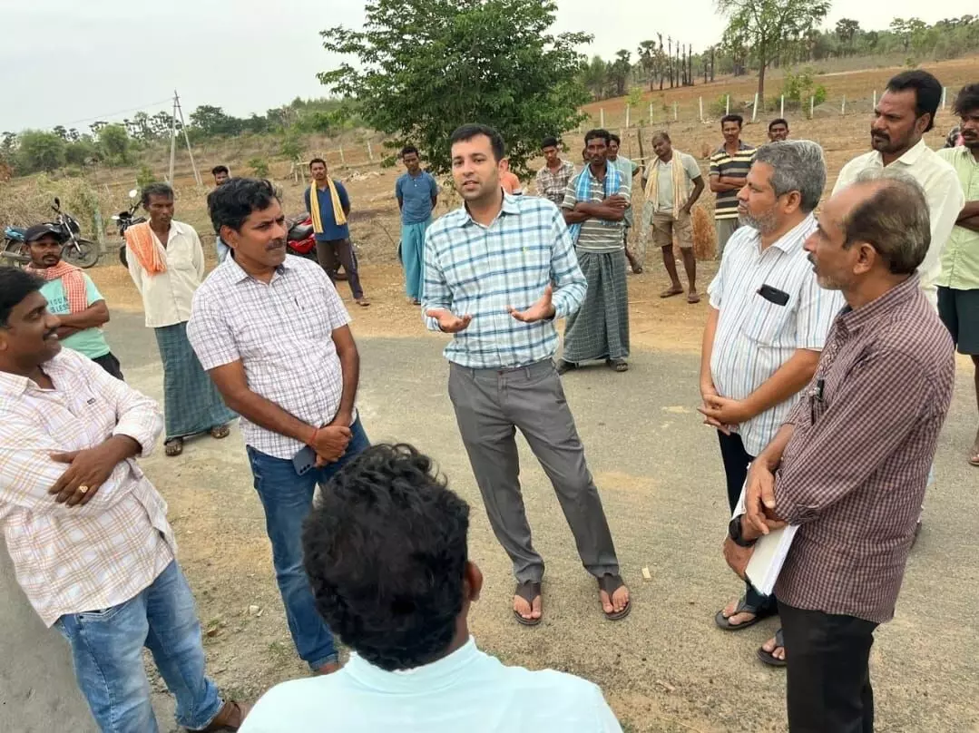 Pratik Jain, ITDA Project Officer, to bring electricity to rural villages.