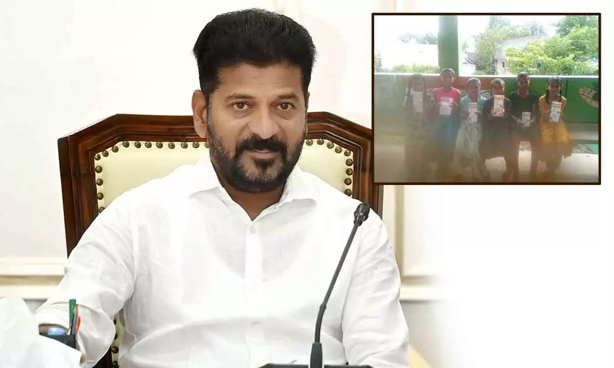 Revanth Reddy's tweet about using Free Bus Travel Scheme with school girls goes viral