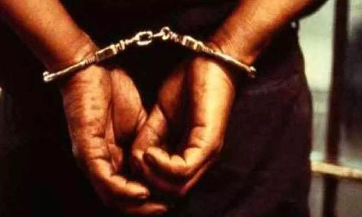 Seven arrested in Hyderabad for involvement in dating app scam.