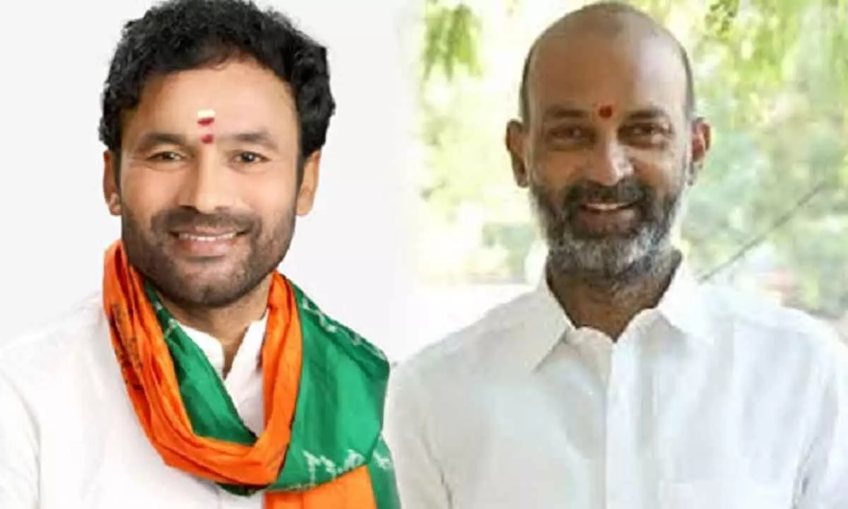 State BJP to give a hero's welcome to Kishan and Bandi