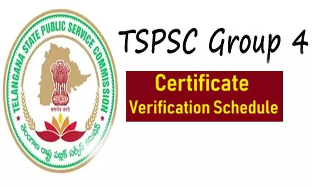 TGPSC Commences Document Verification for Group 4 Today