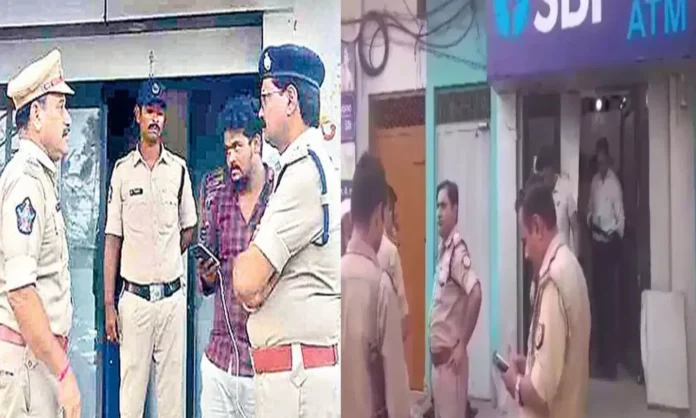 Thieves steal Rs 17 Lakhs in ATM robbery near Vizag