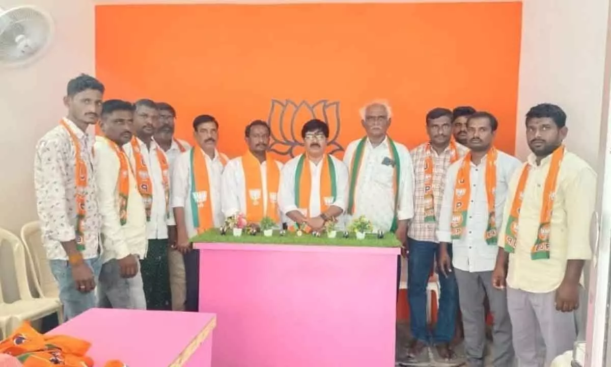 District BJP Convenes Mano Pad Mandal Working Committee Meeting