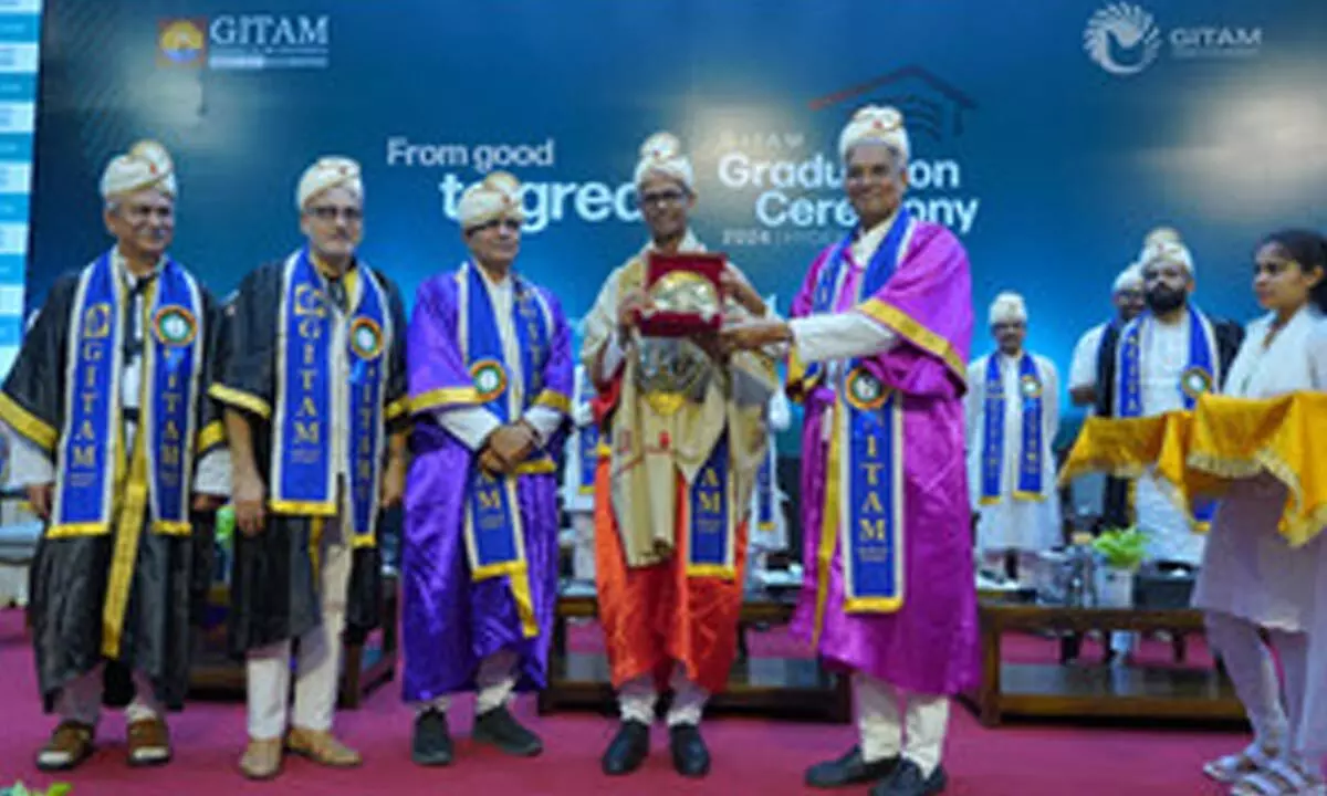 GITAM University Marks 15th Graduation Day Celebration