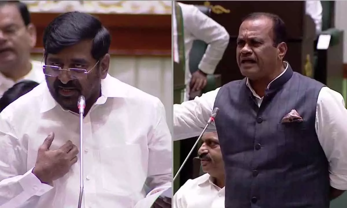 Komatireddy and Jagadish Exchange Accusations Over Criminal Allegations