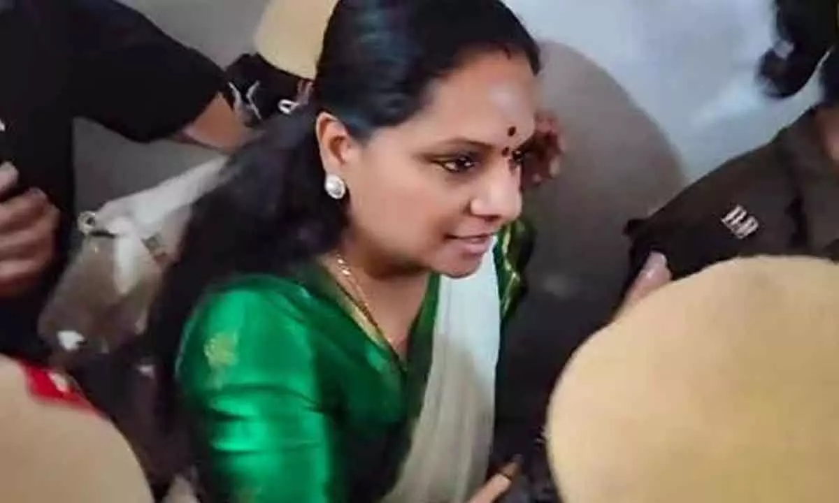 KTR and Harish meet with Kavitha to submit bail plea at the Supreme Court