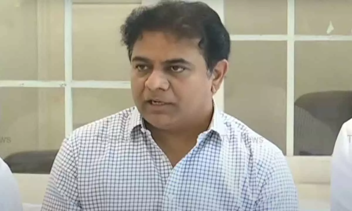 KTR Criticizes Congress for Encouraging Party Defections