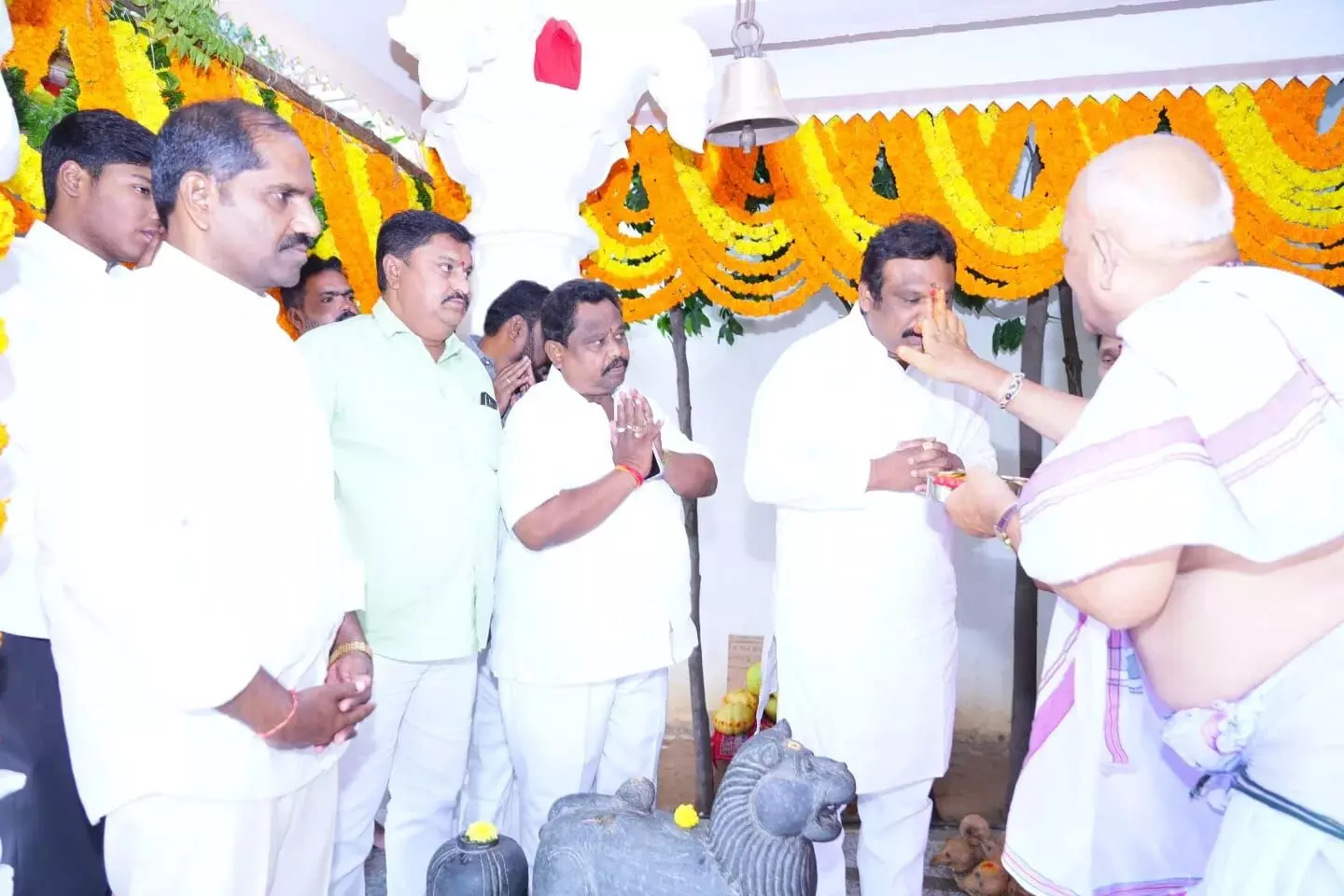 MLA Ganesh from Secunderabad Cantonment Participates in Bonala Festival Celebrations at Praja Bhavan