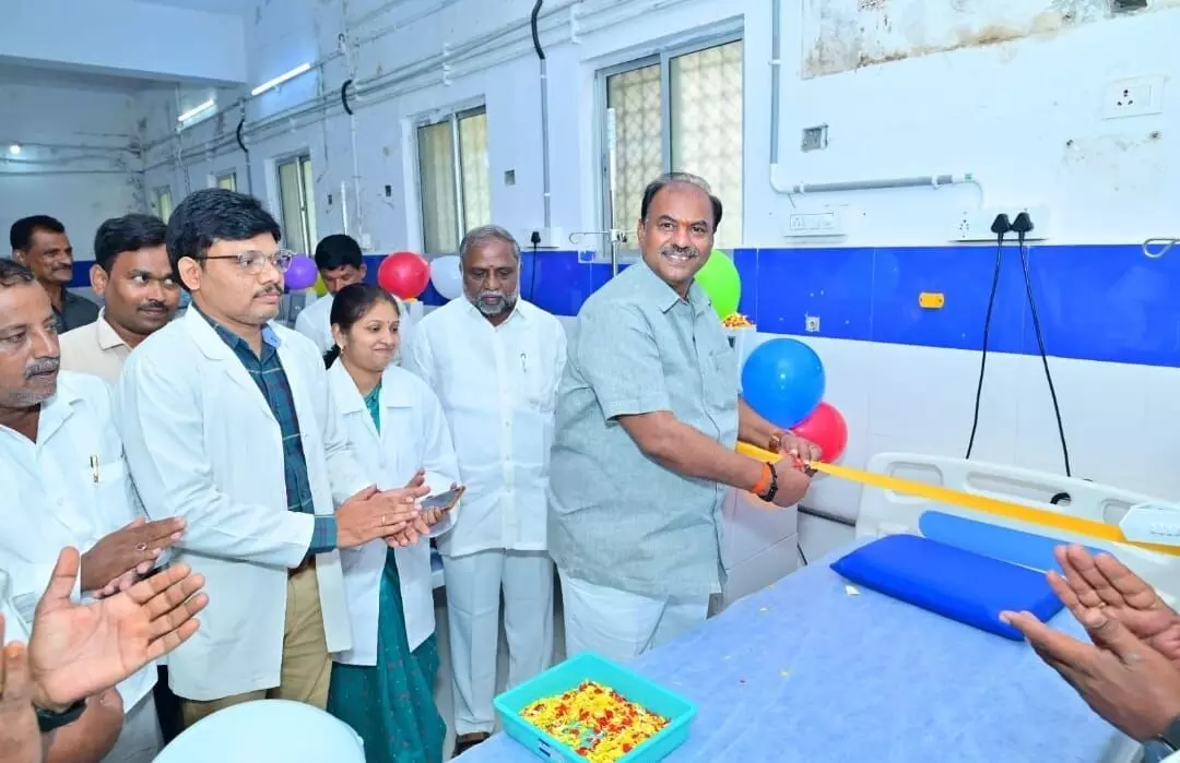 MLA Unveils 2 New Dialysis Machines at Area Hospital