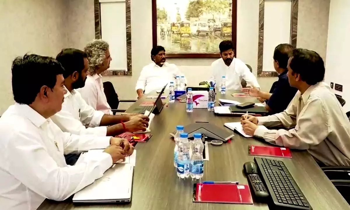 Revanth Reddy and Bhatti Vikramarka of Telangana Government Review Integrated Residential Schools