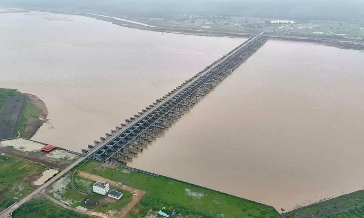 Rising Waters at Bhadrachalam: Second Warning Issued as Water Levels Hit 46.40 ft