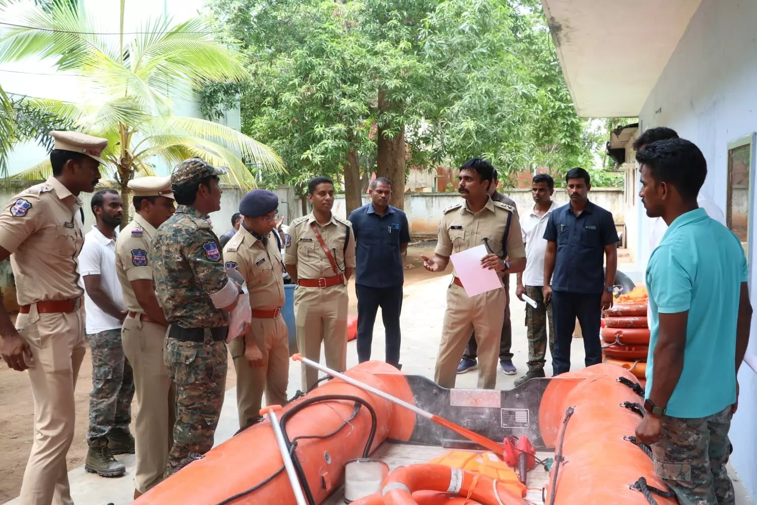 SP Rohit Raju IPS states that DDRF team is ready to handle disaster situations on behalf of the district police department