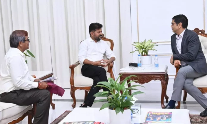 Agricultural Scientist Dr. Samarendu Mohanty and Economist Dr. Aldas Janaiah Meet with CM Revanth Reddy