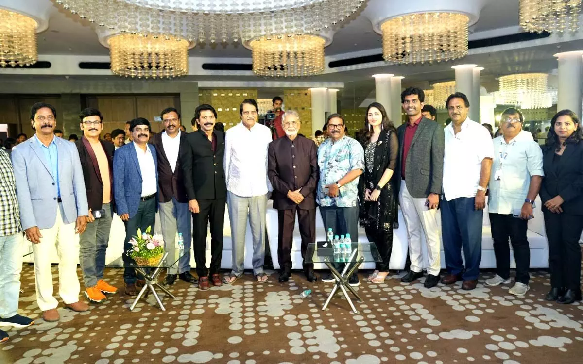 Aswani Dutt, Murali Mohan, and K.S. Rama Rao Unveil MyRon Homes TVC