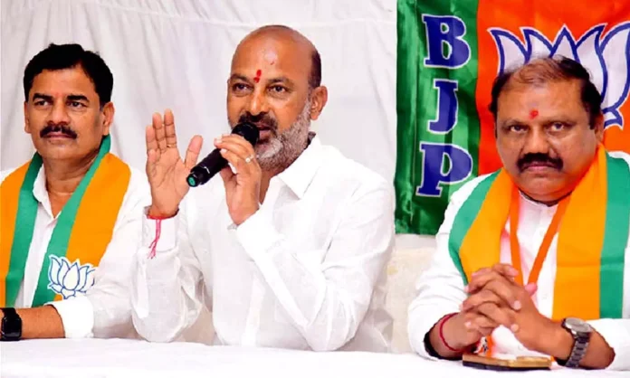 Bandi Sanjay questions why BRS, with 38 MLAs, did not contest Rajya Sabha elections