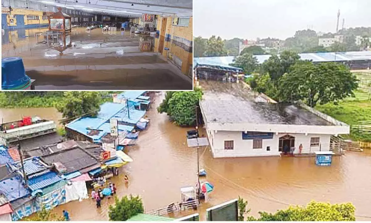 Bhadrachalam Underwater!