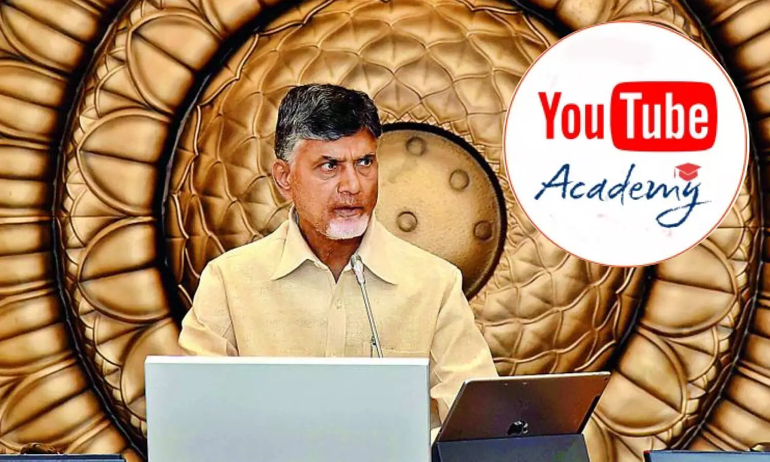 Chandrababu Naidu Engages in Discussions to Launch YouTube Academy in Andhra Pradesh