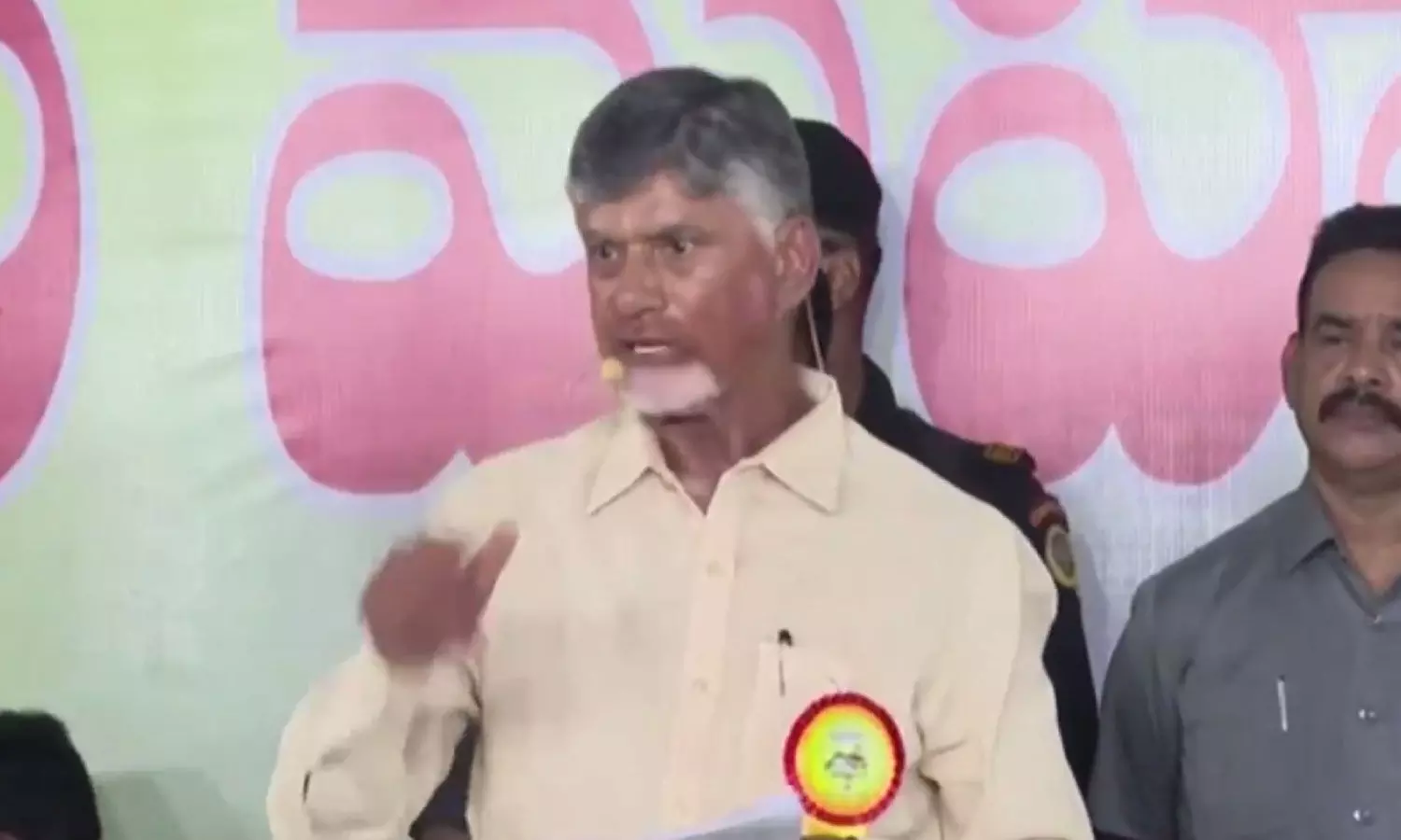 Chandrababu Naidu threatens strict action against smugglers, pledges to enhance green cover