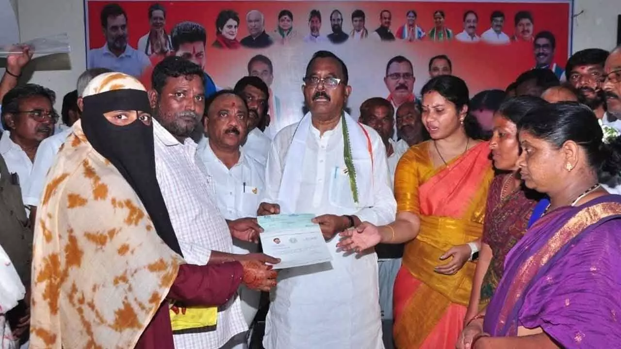 Cheques Distributed from CM Relief Fund