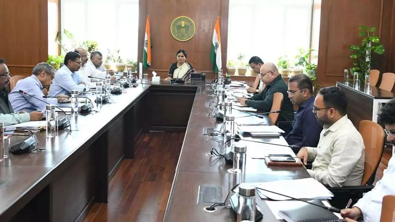 Chief Secretary Conducts Review Meeting for Vice President's Visit on August 16-17