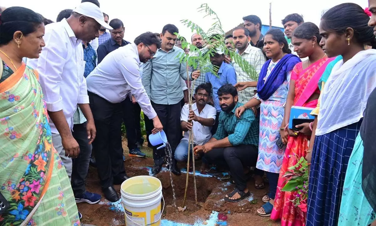 Chief Secretary Dr. Sharath Launches District-Wide Clean and Green Mission for Tribal Welfare