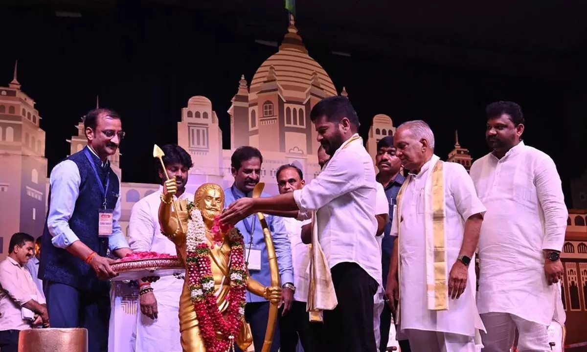 CM Revanth Highlights Key Role of Kshatriyas in Hyderabad's Development