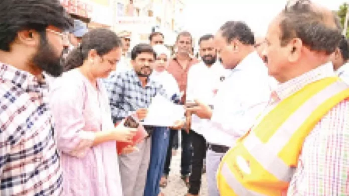 Dana Kishore Conducts Inspection of Jalpally Municipality