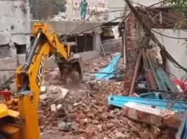 HYDRAA Takes Down Illegal Structures at Gaganpahad