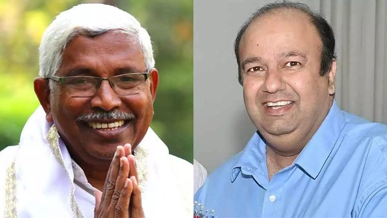 Kodandaram and Amir Ali Sworn In as MLCs