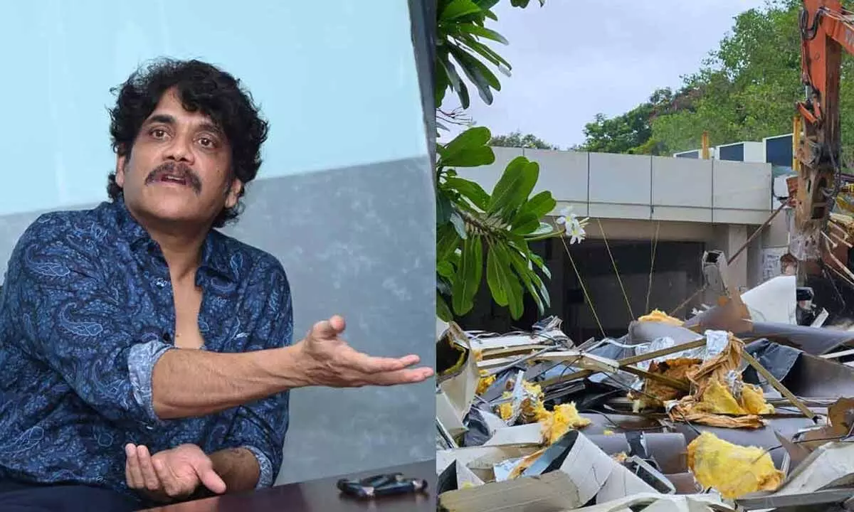 Nagarjuna Addresses N Convention Building Demolition, Asserts No Encroachment Involved