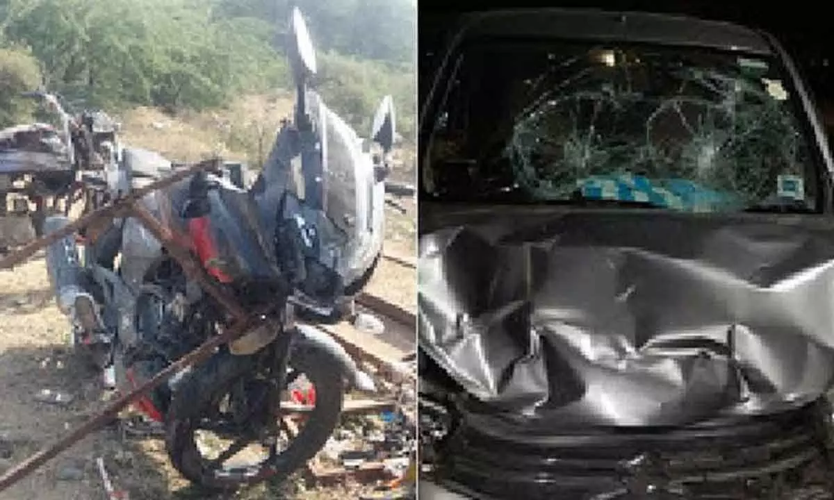 One Fatality and Two Injured in Car and Two-Wheeler Collision in Ibrahimbagh