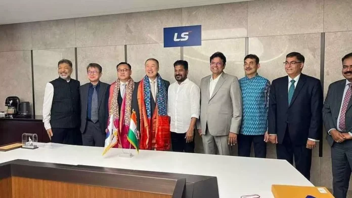 Revanth Engages in Discussions with LS Corp and Hyundai to Attract More Investments