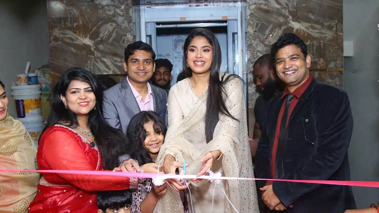 Actress Faria Abdullah Unveils New Extension of Hira Fertility Center in Tolichowki