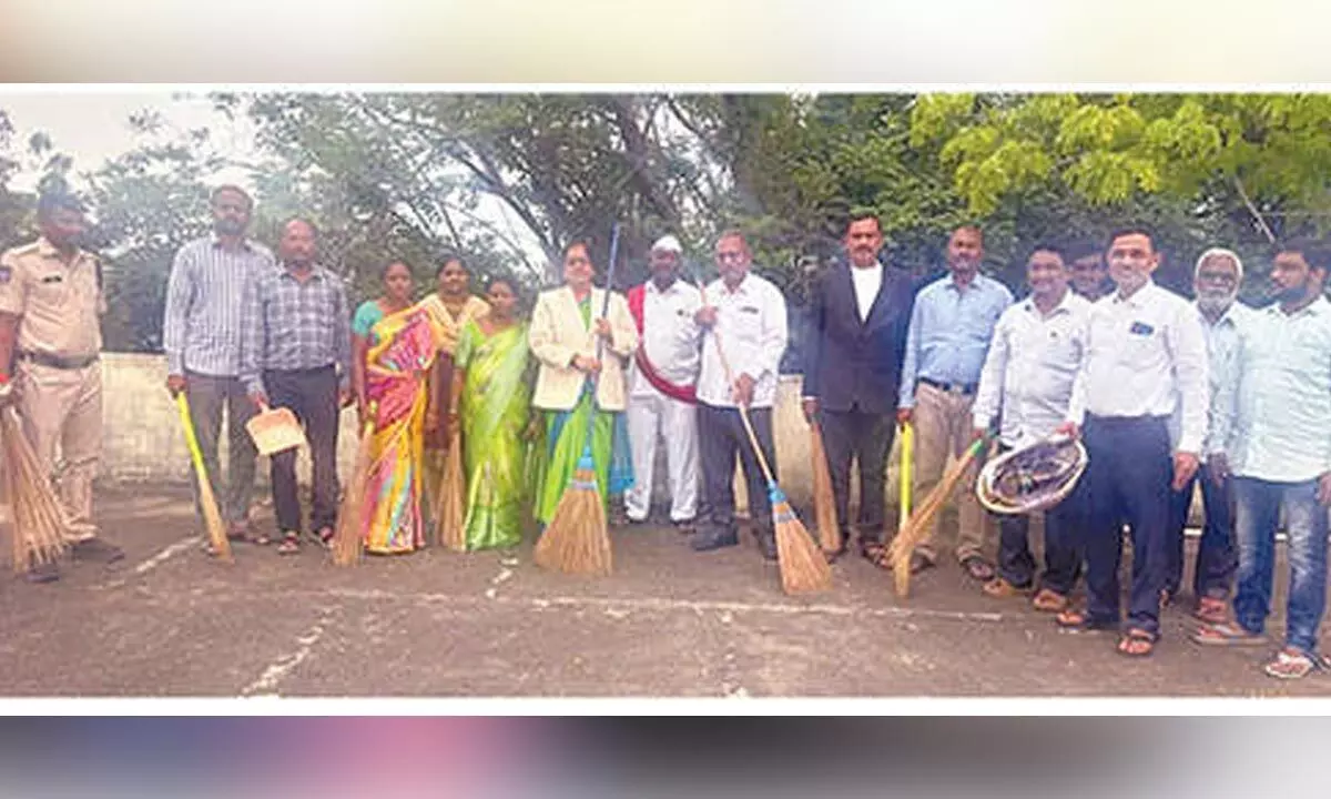 Alampur Court Launches Cleanliness Drive