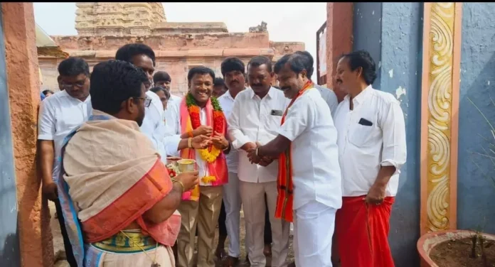 Alampur Market Committee Seeks Divine Blessings from Goddess Jogulamba.