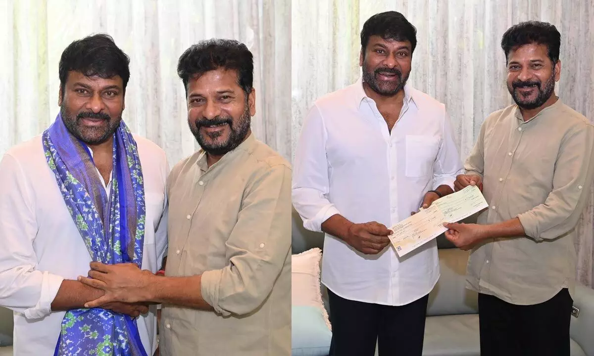 Chiranjeevi and Ram Charan Donate ₹1 Crore to Chief Minister's Relief Fund for Flood Victims