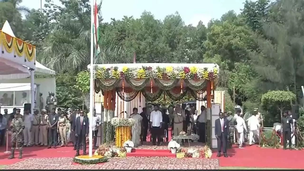 CM Revanth Reddy Honors Martyrs and Commemorates Public Administration Day