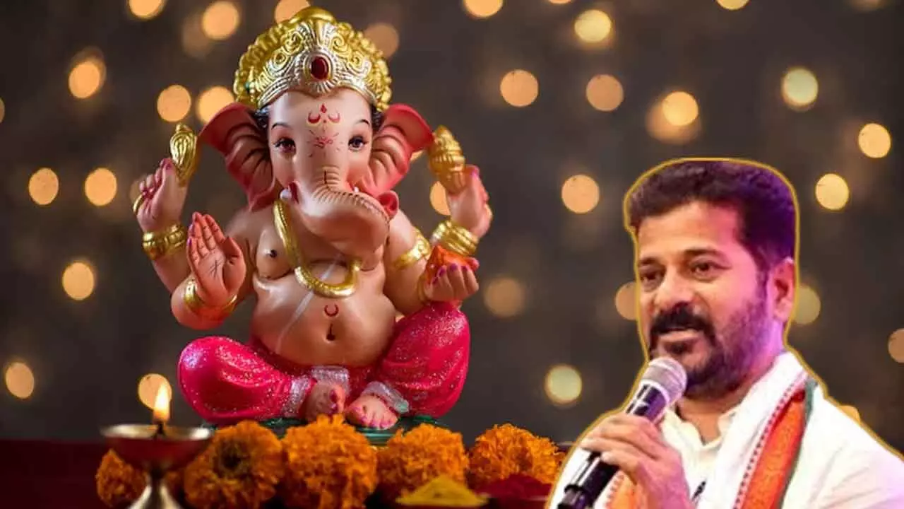 CM Revanth Sends Ganesh Chaturthi Greetings