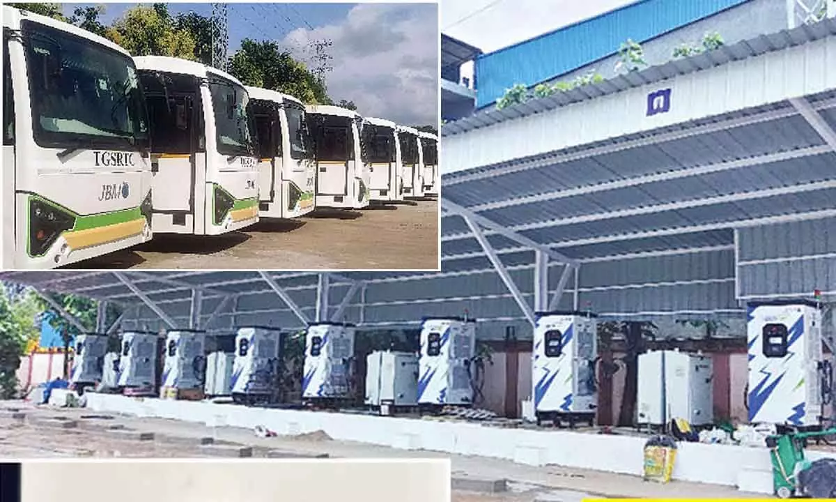 Electric Buses Ready to Launch on Karimnagar Roads Starting Today