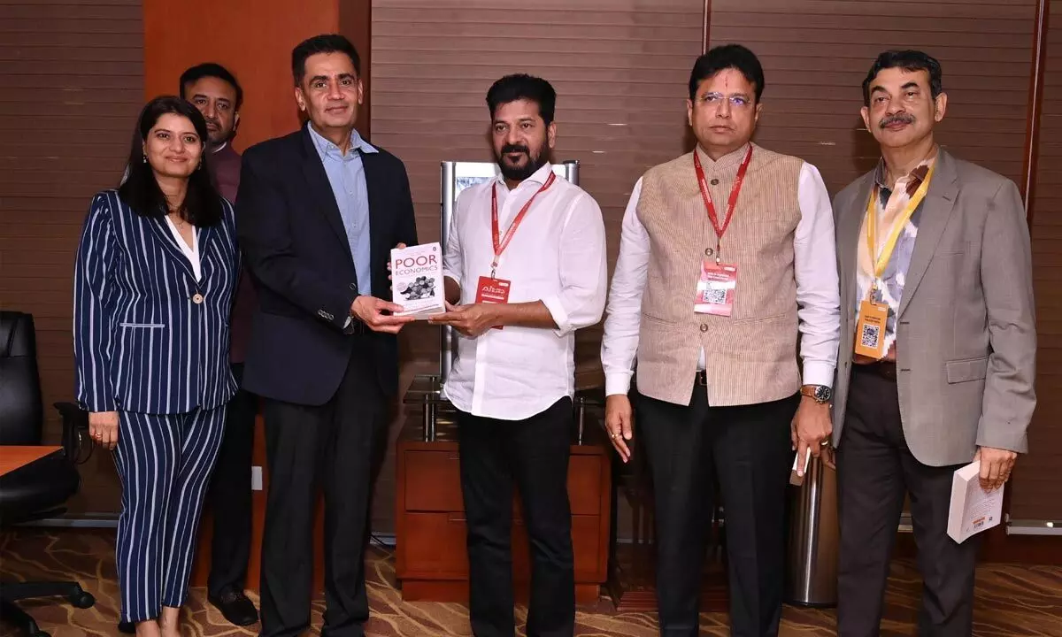 J-PAL Global Executive Director Meets Telangana CM Revanth Reddy at AI Global Summit