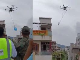 Marut Drones Deploys Fleet of 10 Drones to Deliver Essential Supplies to Flood Victims in Vijayawada