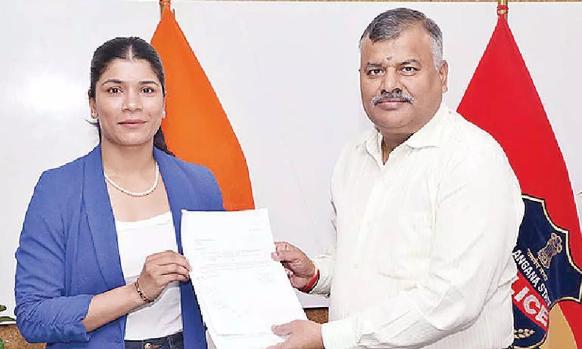 Nikhat Zareen Named as Deputy Superintendent of Police (Special Police)