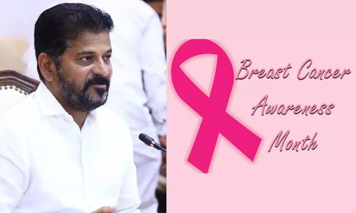 Pink Power Run for Breast Cancer Awareness Held in Hyderabad, CM Revanth Reddy Participates