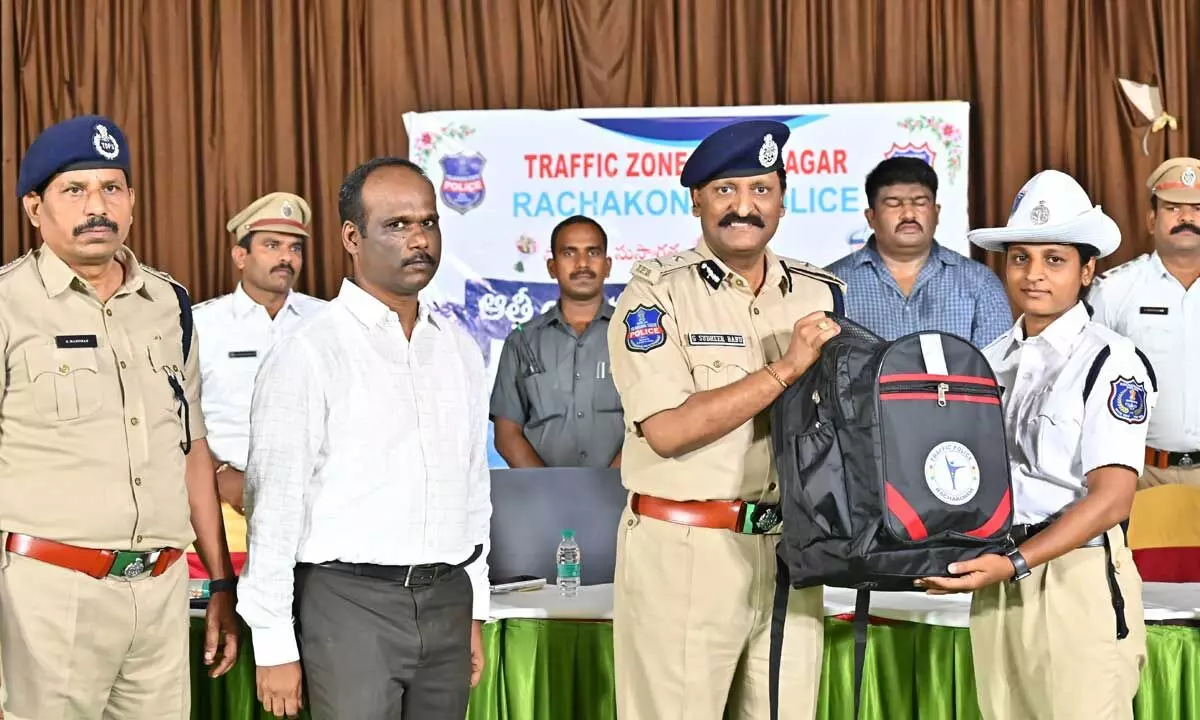 Rachakonda Police Commissioner Hosts Special Lunch to Honor Traffic Personnel