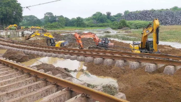 Railway Tracks Damaged, Multiple Trains Canceled