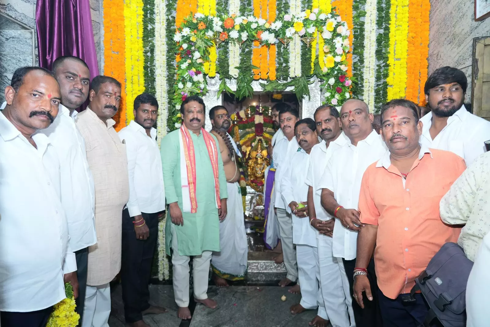 Secunderabad Cantonment MLA Shree Ganesh Conducts Special Pujas at Shree Ganapati Temple for Vinayaka Chavithi Celebration